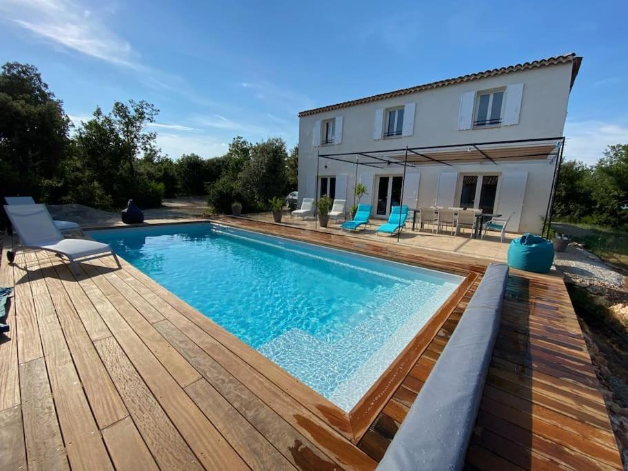 Villa Piscine - Gorges Du Verdon, Lac De Sainte-Croix Regusse Bagian luar foto