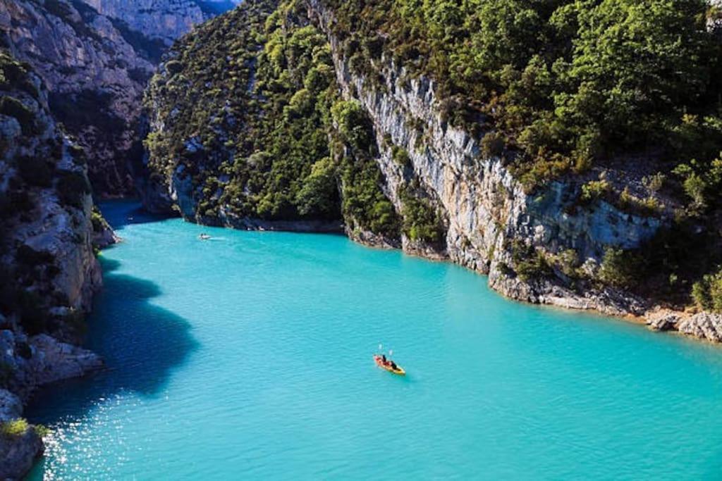 Villa Piscine - Gorges Du Verdon, Lac De Sainte-Croix Regusse Bagian luar foto
