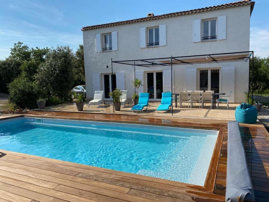 Villa Piscine - Gorges Du Verdon, Lac De Sainte-Croix Regusse Bagian luar foto